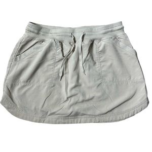 Reel Legends Womens Skort Size Small Beige Inner Short Quick Dry Ripstop